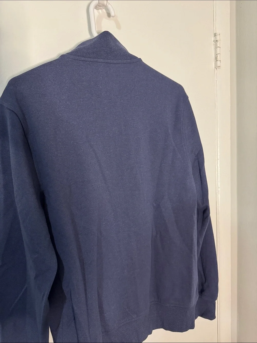 J. Crew Men’s Medium Midnight/Lighter Navy Blue Track Jacket NWT